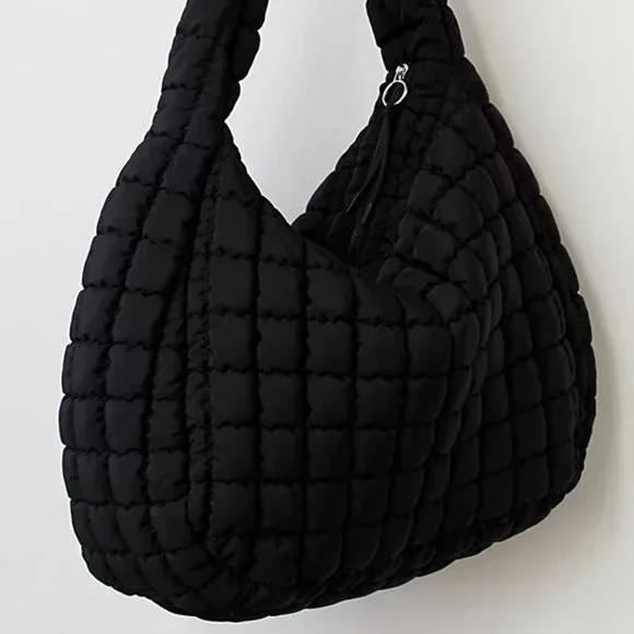 Free People FP Movement Quilted Carryall - Black - Picture 4 of 7
